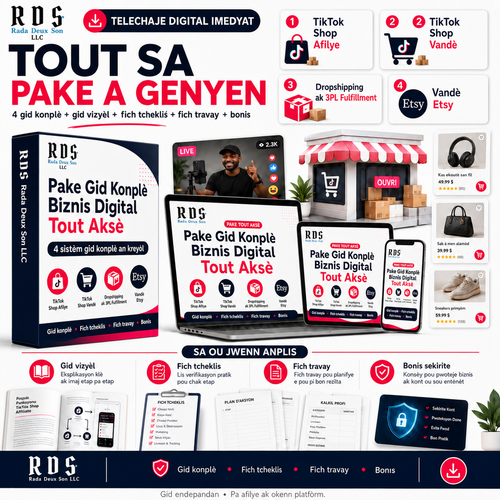 RDS All-Access Digital Business Guide Bundle | Haitian Creole