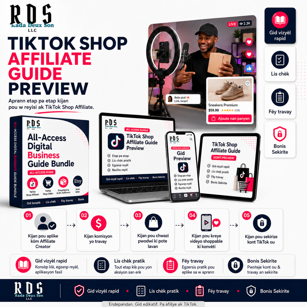 RDS All-Access Digital Business Guide Bundle | Haitian Creole