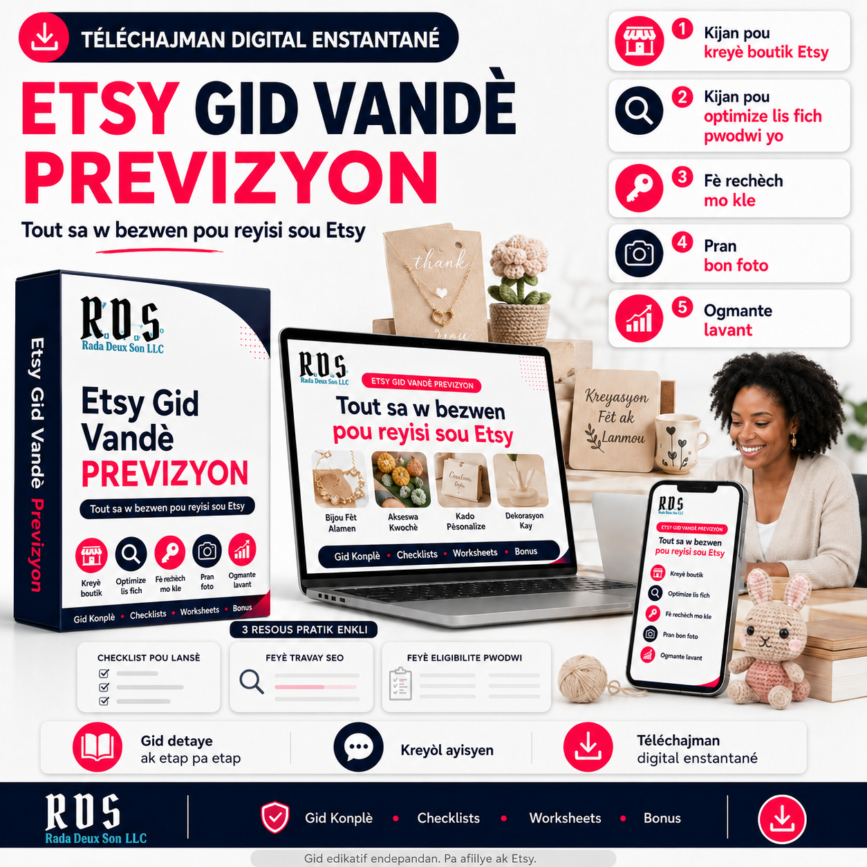 RDS All-Access Digital Business Guide Bundle | Haitian Creole