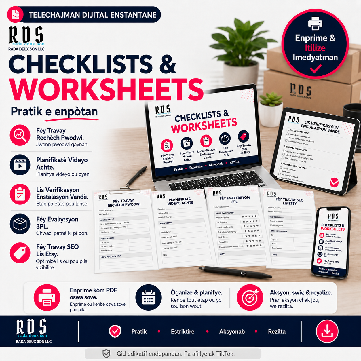 RDS All-Access Digital Business Guide Bundle | Haitian Creole