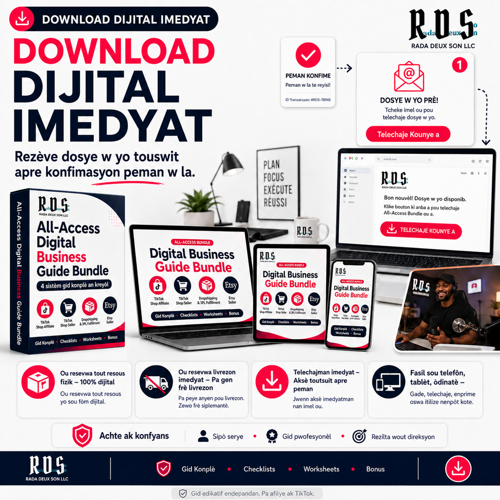 RDS All-Access Digital Business Guide Bundle | Haitian Creole